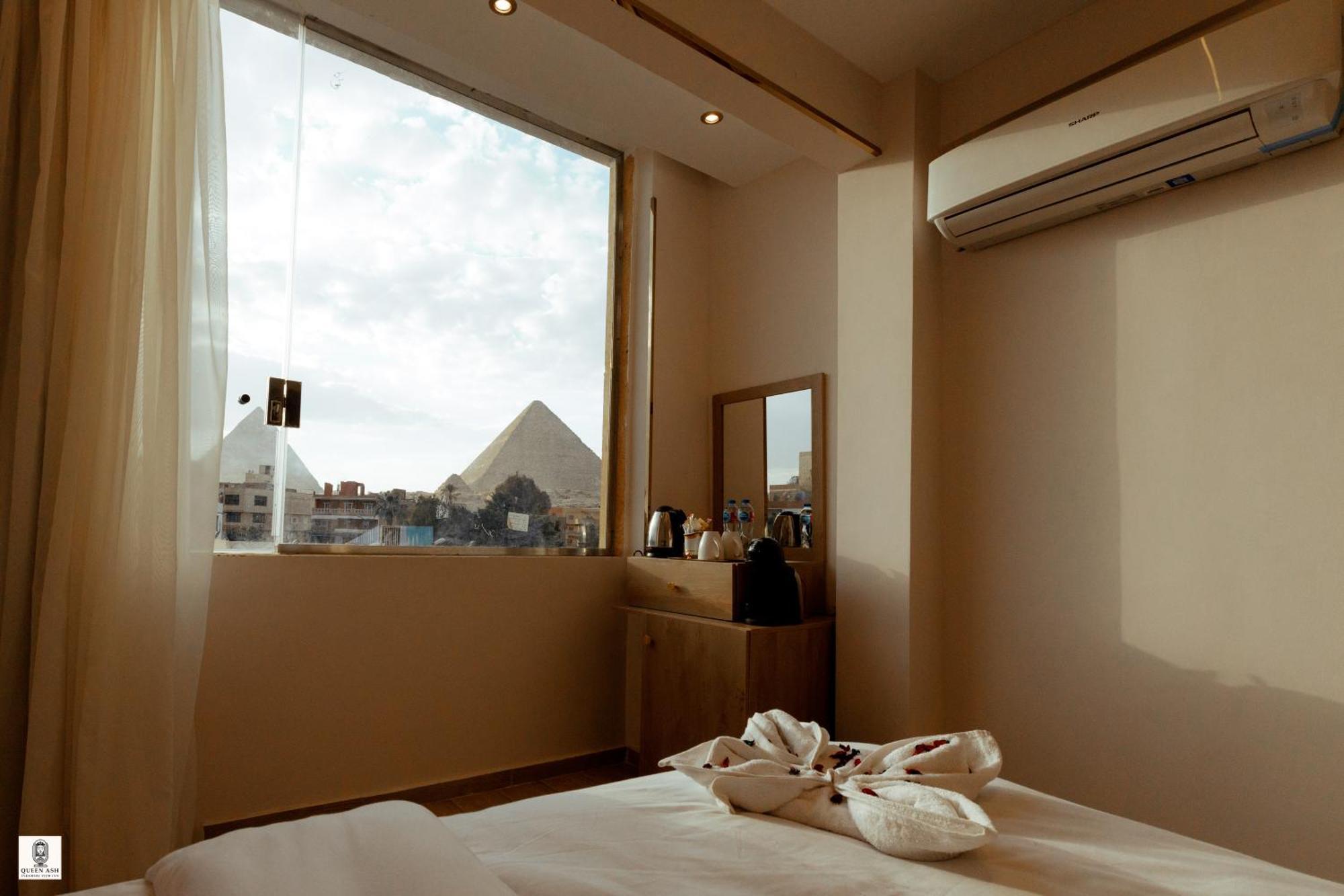 Queen Ash Pyramid View Inn Kafrat al Jabal Exterior foto