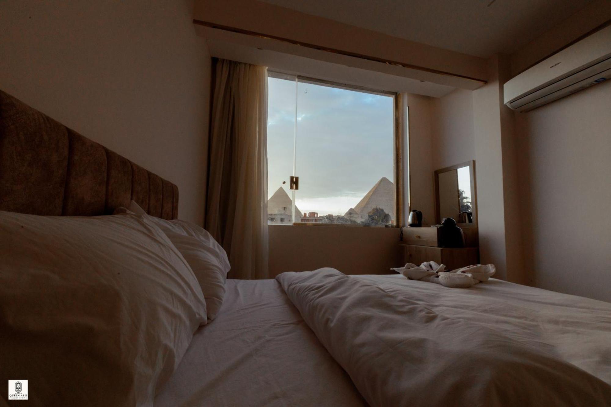 Queen Ash Pyramid View Inn Kafrat al Jabal Exterior foto