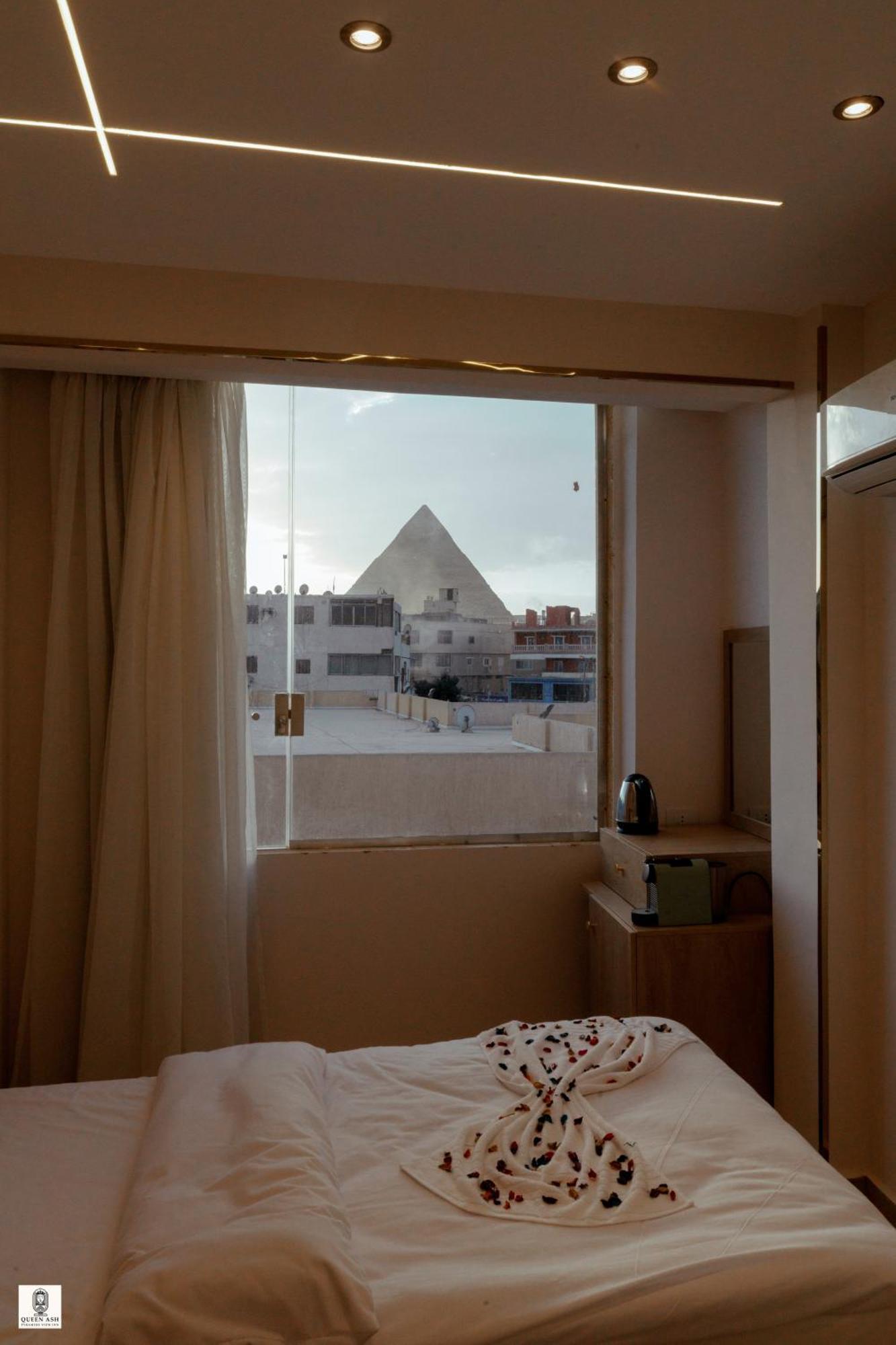 Queen Ash Pyramid View Inn Kafrat al Jabal Exterior foto
