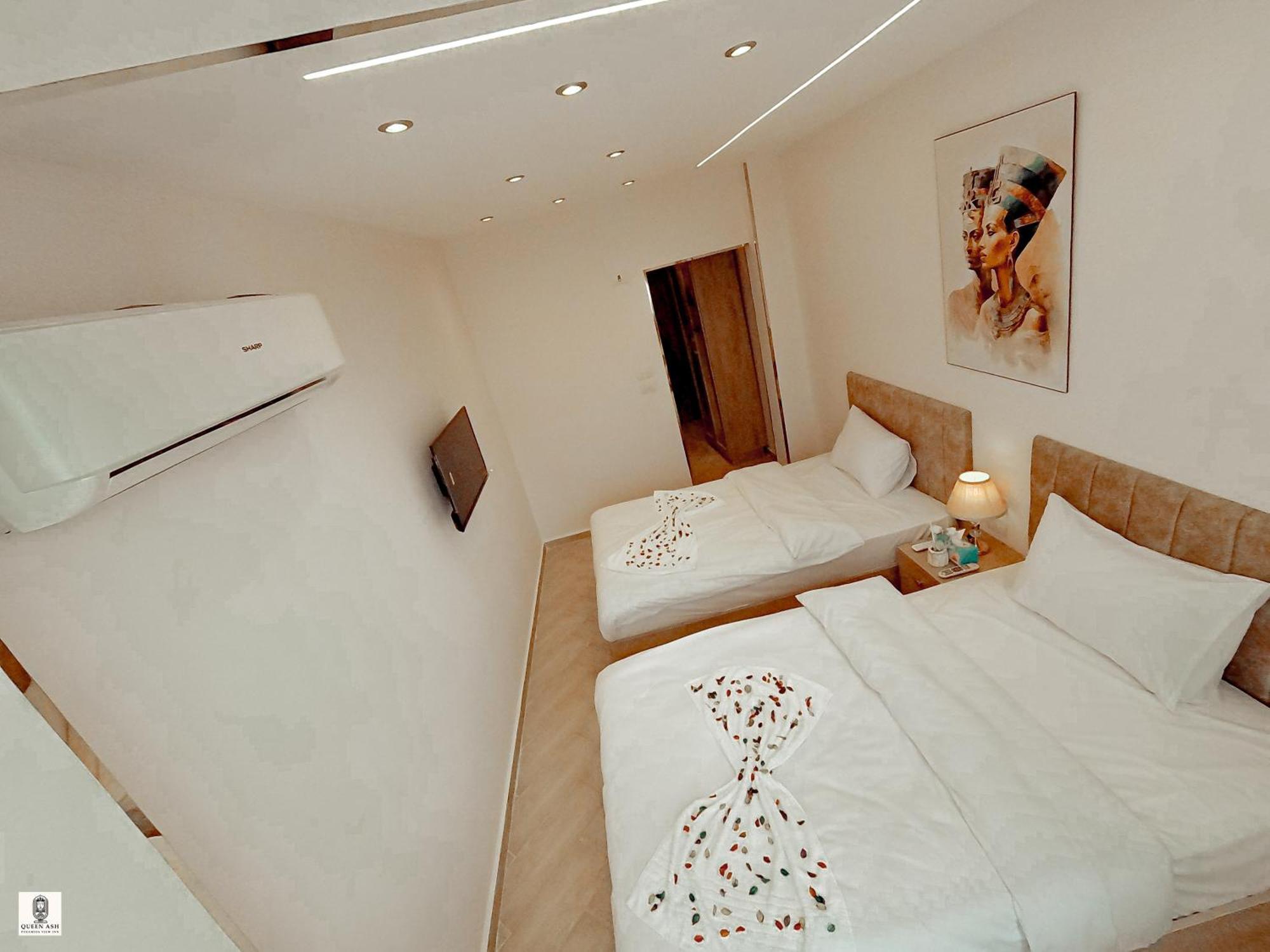Queen Ash Pyramid View Inn Kafrat al Jabal Exterior foto
