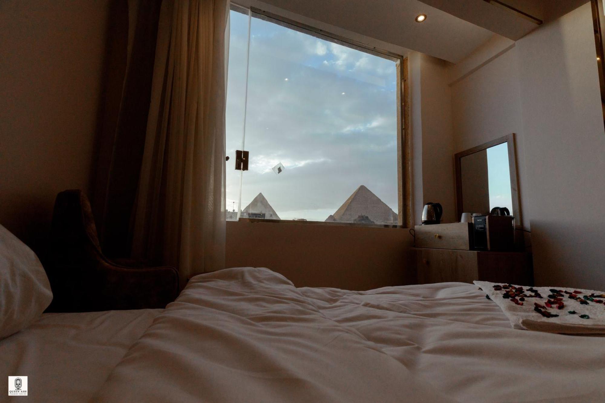 Queen Ash Pyramid View Inn Kafrat al Jabal Exterior foto