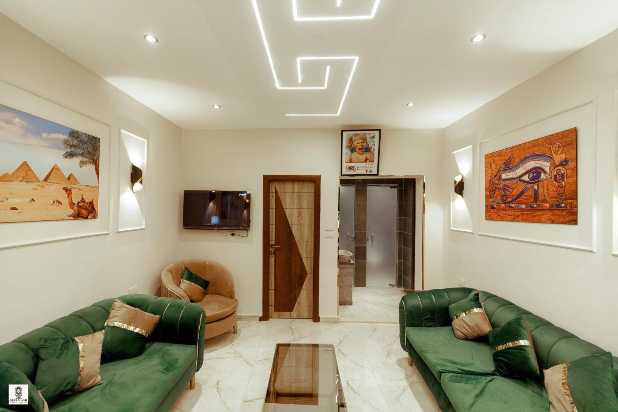 Queen Ash Pyramid View Inn Kafrat al Jabal Exterior foto